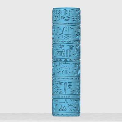 Egyptian Hieroglyphic Texture Roller – 20×20×80 mm_img_2