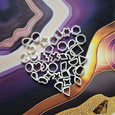 37 Pcs Multi-Shape Clay & Cookie Cutter Set_img_3