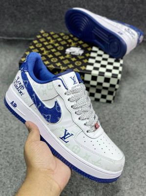 Nike Air Force 1 LV Denim Trắng Navy_img_1