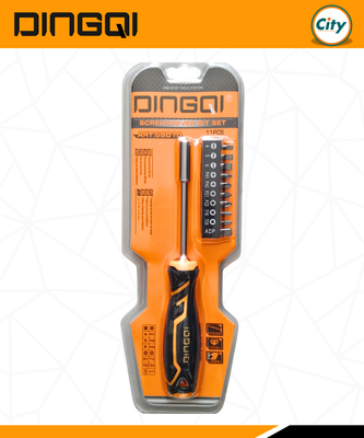 ১১ পিস স্ক্রু ড্রাইভার সেট DINGQI 68010_img_0