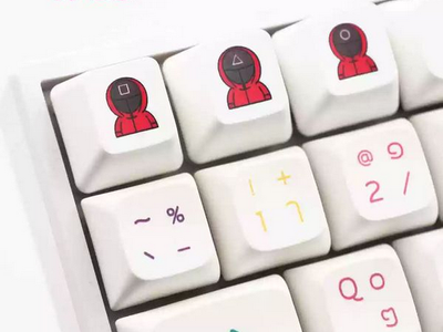 Squid Game Mask R4 Keycaps - 1 Piece_img_0