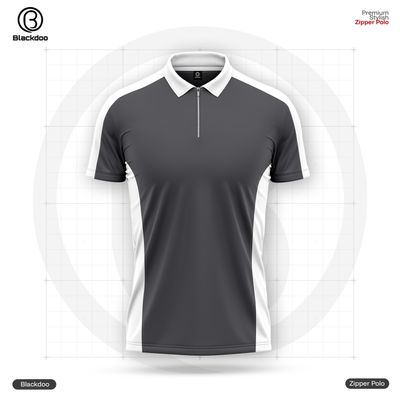 Premium Zipper Polo T-shirt - (ANTHER)_img_0