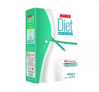 Marks Diet Non Fat Milk Powder 400 gm_img_0