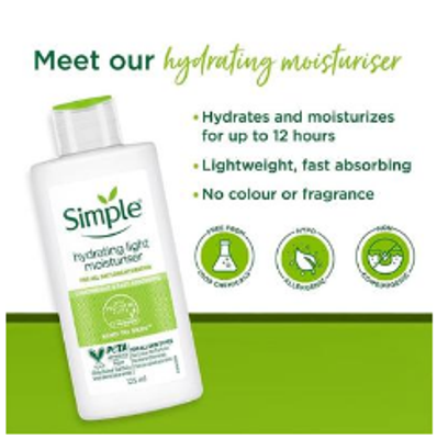 Simple Kind To Skin Hydrating Light Moisturiser - 125ml_img_2