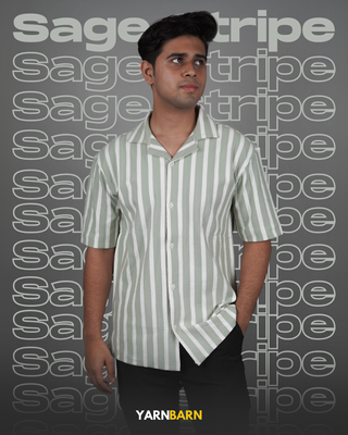 Combo- Mint Green + Midnight Navy Cuban Shirts_img_3