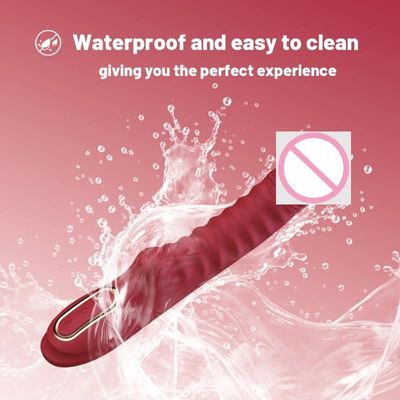 Electric massage glans shape stimulation G-spot heating vibration rod female silicone masturbation device adult sex toys product_img_1