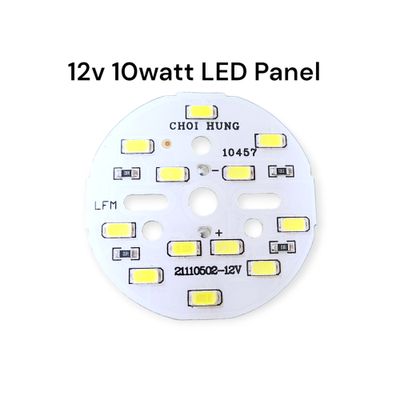 12V 10W LED Panel | 210mm PCB w/ 12 SMD Chips – DIY Cabinet & Ceiling Light Module_img_0