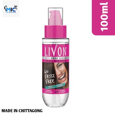 Livon Damage Protection Anti Frizz Serum - 45ml_img_1
