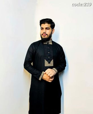 Buy Men's Exclusive Embroidery Panjabi - 4color AltQart_img_2