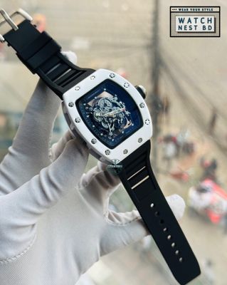 Richard Mille Skeleton Silicone RM Watch | AA Grade Master Copy_img_0