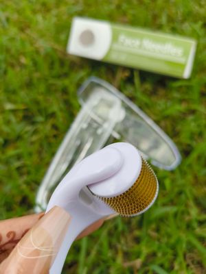 DermaGlow™ 0.5mm Microneedle Roller – Face & Hair_img_6
