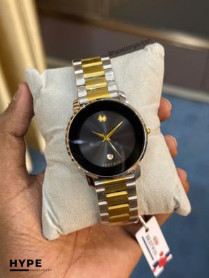 Bestwin BW163 Stainless Steel Watch (Black Dial)_img_0