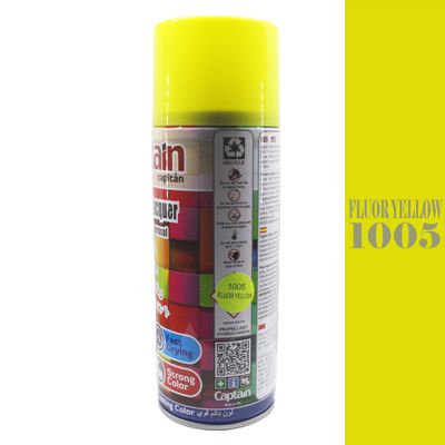 Spray Paint Fluor Yellow color- 400 ML_img_0
