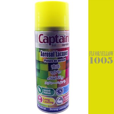 Spray Paint Fluor Yellow color- 400 ML_img_1
