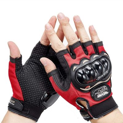 Pro Biker Half Finger Motor Hand Gloves_img_3