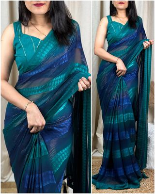 ইন্ডিয়ান অরিজিনাল জর্জেট শাড়ি 💃✨_img_0