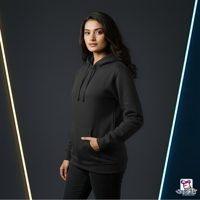 Exclusive Dark Ash Color Hoodie_img_2