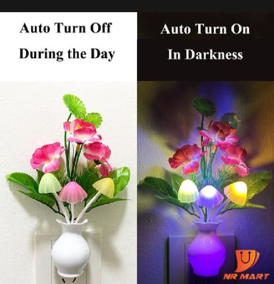 LED Sensor Dream Mushroom Night Light Lamp Multi-Color 1 pcs - Night Lights -nr mart_img_2