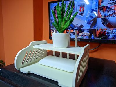 Router Stand – White Color_img_4
