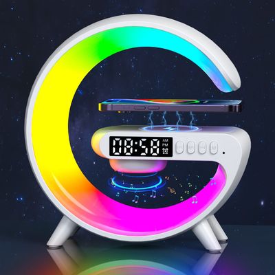 G63 Atmosphere RGB Light Bluetooth Speaker With Wireless Charging_img_1
