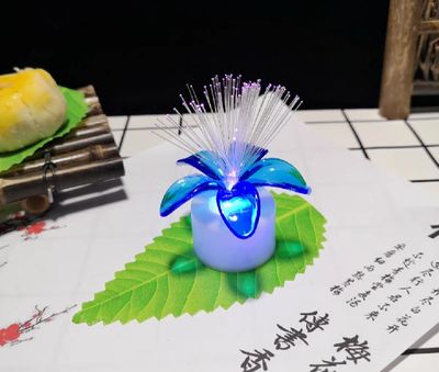 Colorful LED Optic Fiber Flower Light Star Sky Shaped Valentine Party Lamp Day Atmosphere Home Decoration Night Festival_img_5