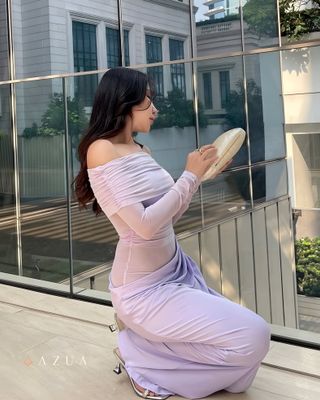 Lavender Semi-Sheer Maxi Dress_img_3