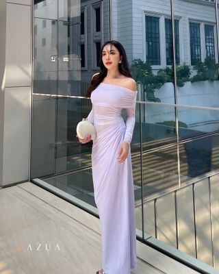 Lavender Semi-Sheer Maxi Dress_img_4