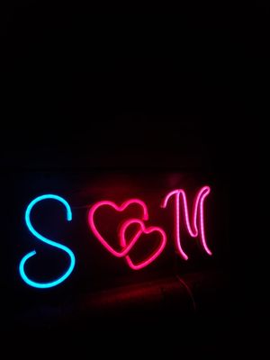 Dual Neon Letter By BdBitan_img_1