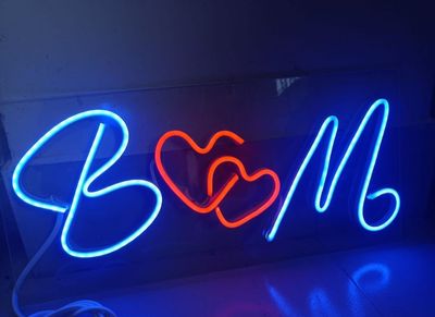 Dual Neon Letter By BdBitan_img_0