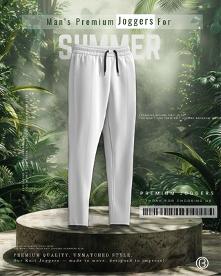 Comfyknit Joggers - Off White_img_1