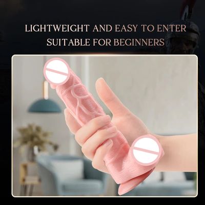Realistic Dildo with Suction Cup Big Dick Female Masturbator Clitoral Stimulator Anal Dildo Adults Sex Toys For Women_img_3