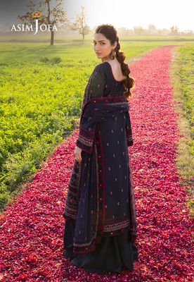 Asim Jofa - Embroidered Luxury Lawn 3 Pcs_img_1