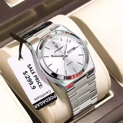ZAREK POEDAGAR 930 – Ultra-Thin Luminous Quartz Watch with Elegant Gemstone Design_img_3