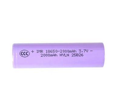 IMR 18650 3.7V 2000 mAh New Lithium iron battery_img_1