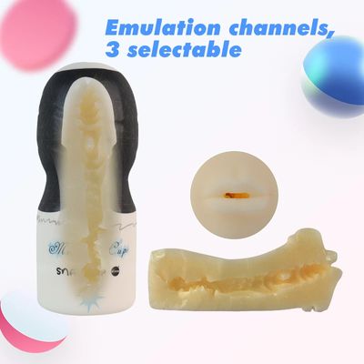 Male Masturbator Cup Soft Pussy Sex Toys,Penis Trainer,Men Glans Exercise Toy Stretchy Silicone Sex Toys For Men_img_6