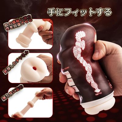 Soft Male Masturbator Cup Sucking Pocket Pussy ,Vagina Masturbator,Pocket Penis Trainer,Sex Toys Adult Goods for Men_img_1