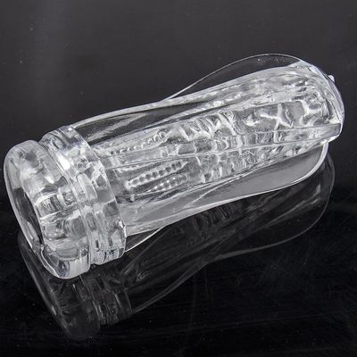 Transparent Male Masturbator Cup Transparent Vagina,Soft Pocket Pussy Adult Endurance Exercise,Male Masturbator Sex Toy_img_4
