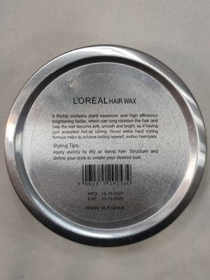 International France product Hair care Loreal hair wax (Extra Hard) used for male - 150 ml_img_1