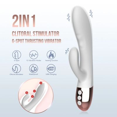 12 Modes Heating Vibrator for Women Powerful G-spot Vibrators Vagina Massager Female Masturbation Adult Sex Toys_img_0