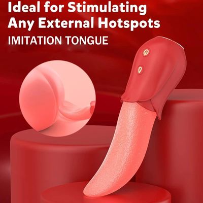 Powerful Tongue Licking Nipples Stimulator , Clitoris Stimulator Vagina Massager,G Spot Female Vibrators,Adult Sex Toys_img_0