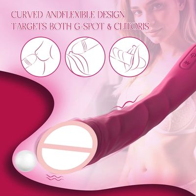 Vibrator Dildo Sex Toys for Women Vagina Clitoris Massarger Erotic Toys Soft Skin Feeling Sex Products for Adults_img_7