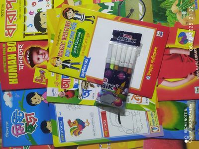 মজা করে লেখা শিখি একের ভিতর তিন সাথে ৬ পিস কলম_img_0