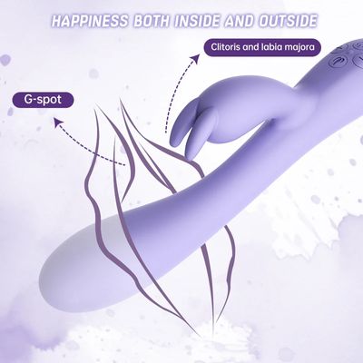Rabbit Vibrator For Women,Powerful G Spot Female Clitoris Stimulator Heating Vibrating, Sex Toys for Adults_img_4