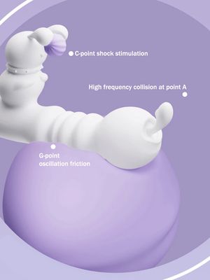 Automatic Telescopic Vibrator For Women, Vagina Clitoris Stimulator Vibrator G-Spot Massage Female Masturbator Adults Products_img_5