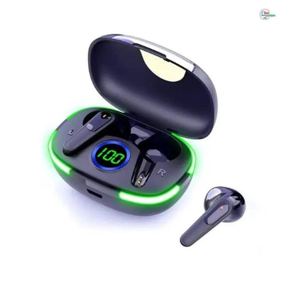 New PRO80 Stereo Bluetooth Headset TWS5.1 Intelligent Touch LED Digital Display Cool Breath Light Game_img_0
