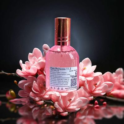 Pink Princess 11.5 Perfume | 100ml | Elegant Floral & Sweet Fragrance | Long Lasting | sera E-shop_img_0