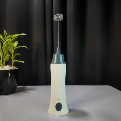 Rechargeable Eggbeater Handheld Stainless Milk Frother Foamer Blender Coffee Mixer with Charging Cable_img_2