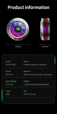 Plextone EX3 Pro 36w Mobile And Tablet Magnetic Cooler_img_23
