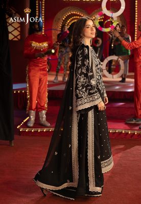 Asim Jofa - Embroidered Boski Silk 3 Pcs_img_3