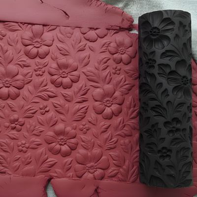 Hedgerow Blossom Texture Roller – 40×40×120 mm_img_1